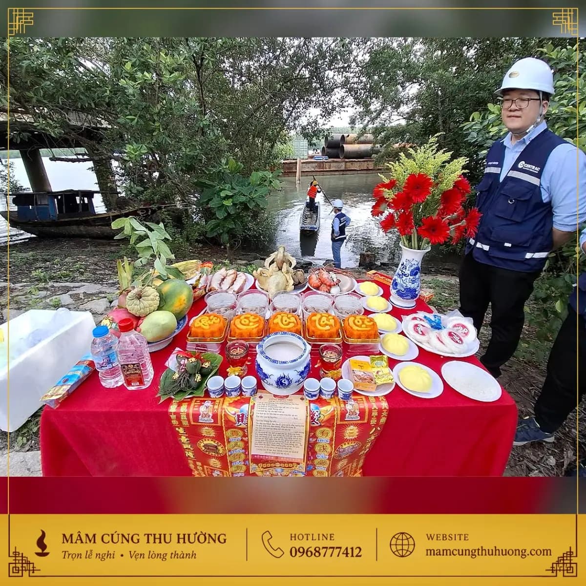 Mâm Cúng Động Thổ Nâng Cao